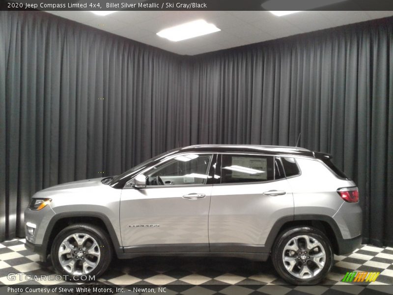 Billet Silver Metallic / Ski Gray/Black 2020 Jeep Compass Limted 4x4