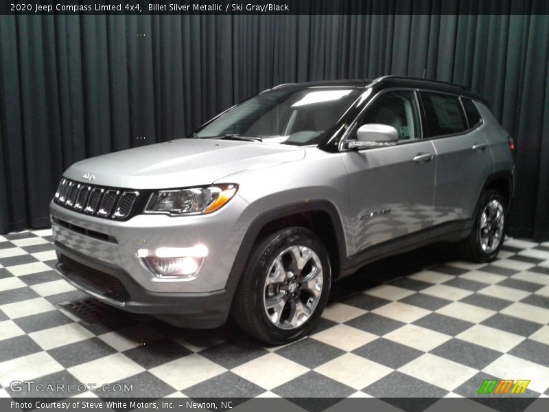 Billet Silver Metallic / Ski Gray/Black 2020 Jeep Compass Limted 4x4
