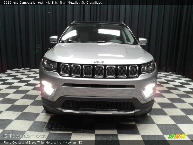 Billet Silver Metallic / Ski Gray/Black 2020 Jeep Compass Limted 4x4