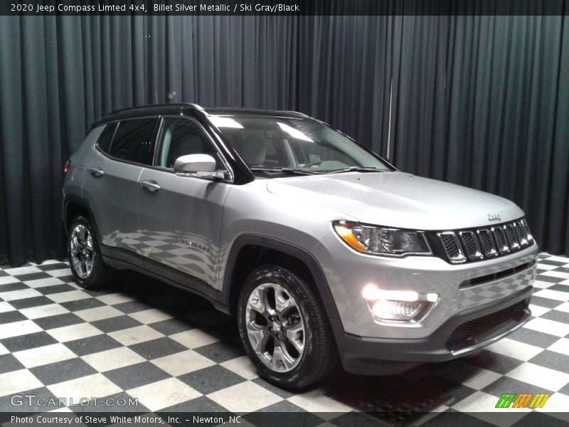 Billet Silver Metallic / Ski Gray/Black 2020 Jeep Compass Limted 4x4