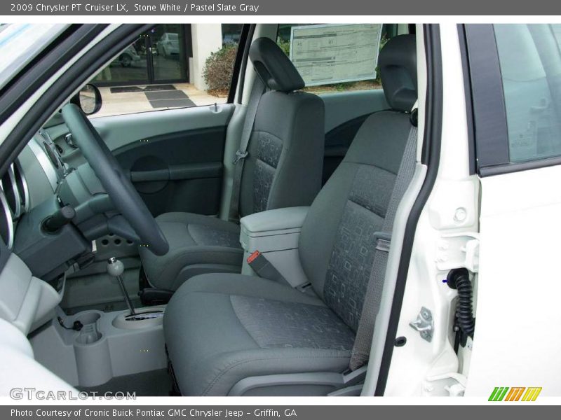 Stone White / Pastel Slate Gray 2009 Chrysler PT Cruiser LX