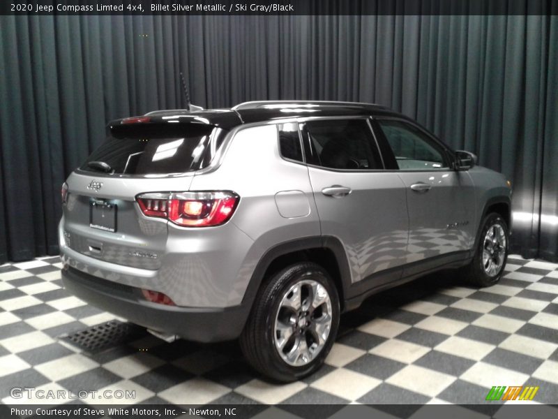 Billet Silver Metallic / Ski Gray/Black 2020 Jeep Compass Limted 4x4