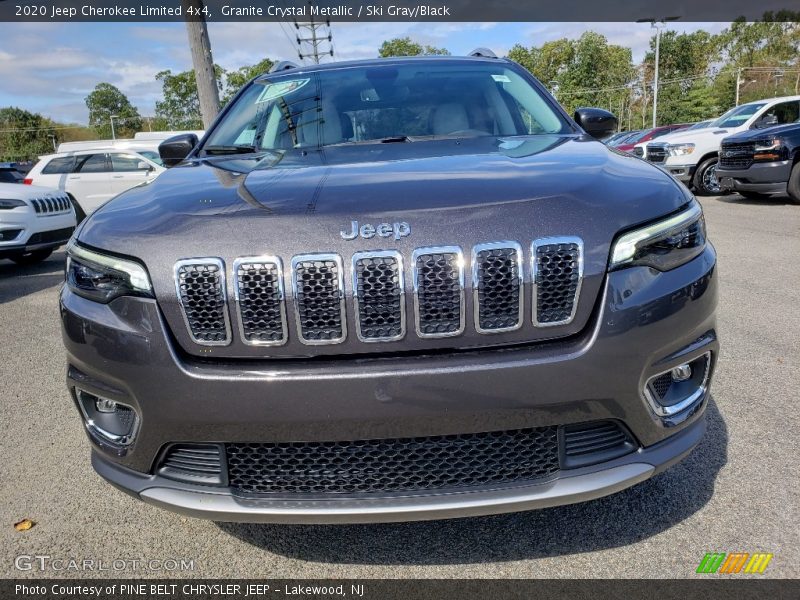 Granite Crystal Metallic / Ski Gray/Black 2020 Jeep Cherokee Limited 4x4