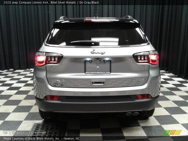 Billet Silver Metallic / Ski Gray/Black 2020 Jeep Compass Limted 4x4