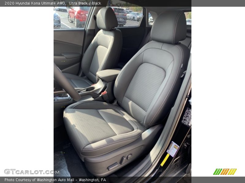 Ultra Black / Black 2020 Hyundai Kona Ultimate AWD