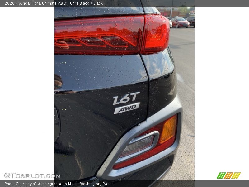 Ultra Black / Black 2020 Hyundai Kona Ultimate AWD