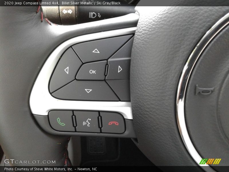 Billet Silver Metallic / Ski Gray/Black 2020 Jeep Compass Limted 4x4