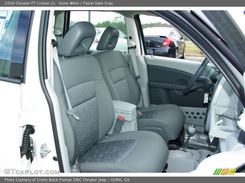 Stone White / Pastel Slate Gray 2009 Chrysler PT Cruiser LX