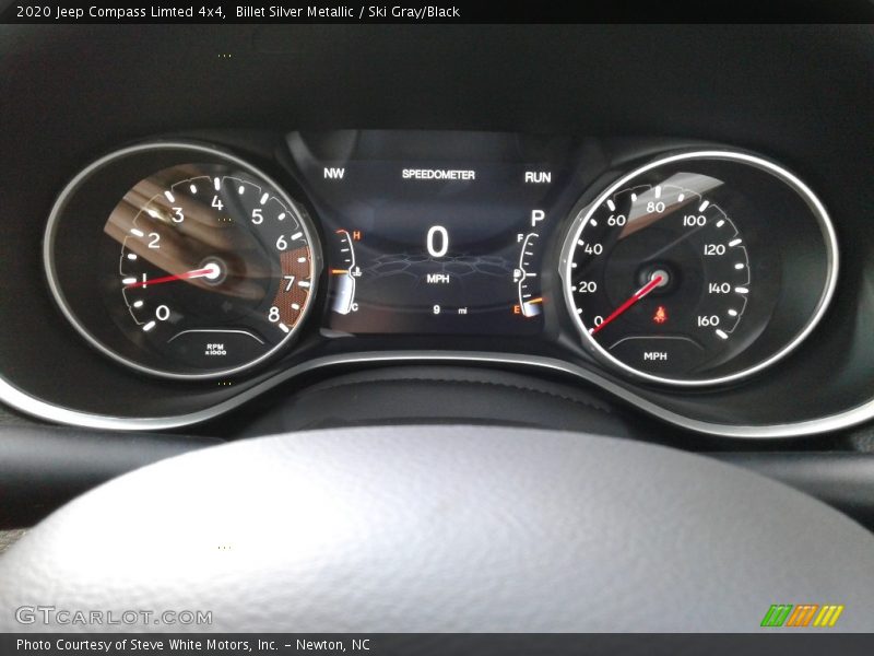 Billet Silver Metallic / Ski Gray/Black 2020 Jeep Compass Limted 4x4