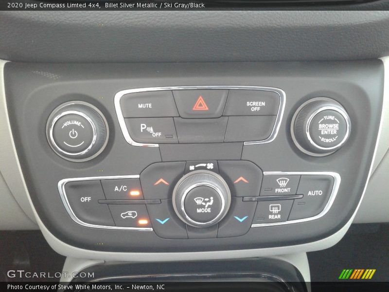 Billet Silver Metallic / Ski Gray/Black 2020 Jeep Compass Limted 4x4