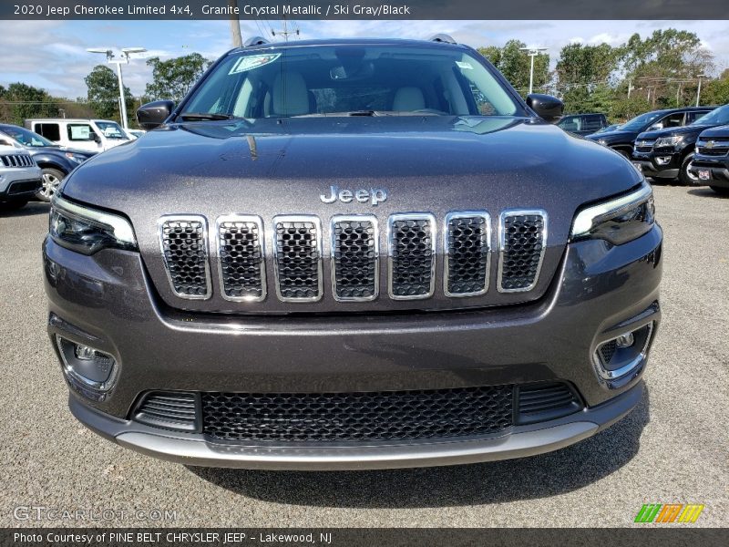 Granite Crystal Metallic / Ski Gray/Black 2020 Jeep Cherokee Limited 4x4