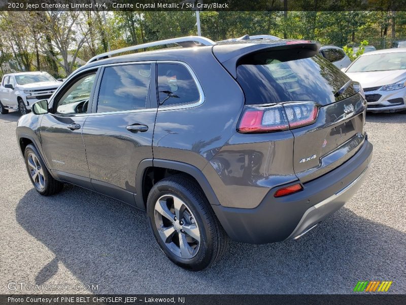 Granite Crystal Metallic / Ski Gray/Black 2020 Jeep Cherokee Limited 4x4