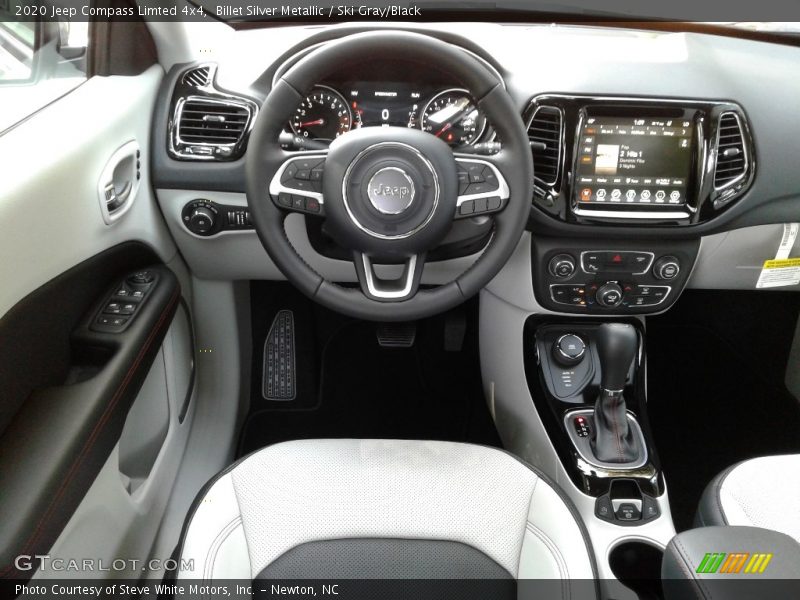 Billet Silver Metallic / Ski Gray/Black 2020 Jeep Compass Limted 4x4