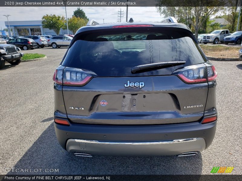 Granite Crystal Metallic / Ski Gray/Black 2020 Jeep Cherokee Limited 4x4