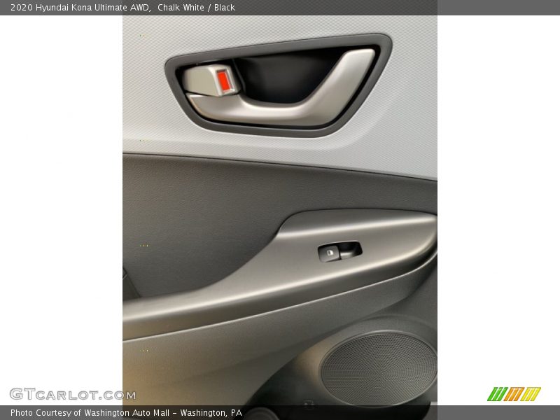 Chalk White / Black 2020 Hyundai Kona Ultimate AWD