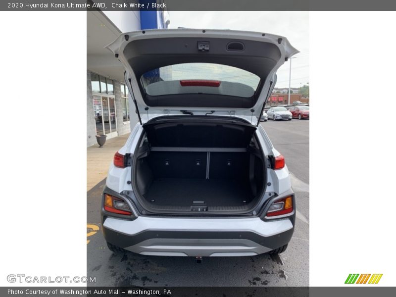 Chalk White / Black 2020 Hyundai Kona Ultimate AWD