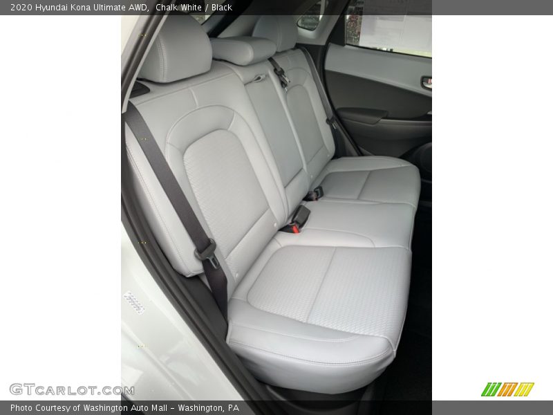 Chalk White / Black 2020 Hyundai Kona Ultimate AWD