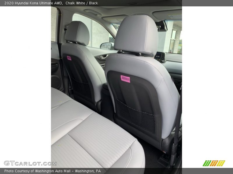 Chalk White / Black 2020 Hyundai Kona Ultimate AWD
