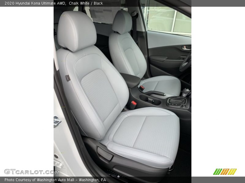 Chalk White / Black 2020 Hyundai Kona Ultimate AWD