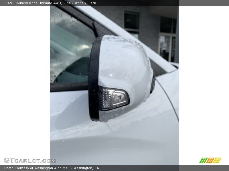 Chalk White / Black 2020 Hyundai Kona Ultimate AWD