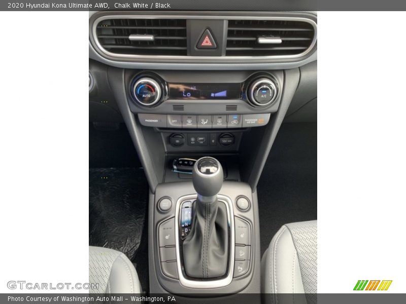 Chalk White / Black 2020 Hyundai Kona Ultimate AWD
