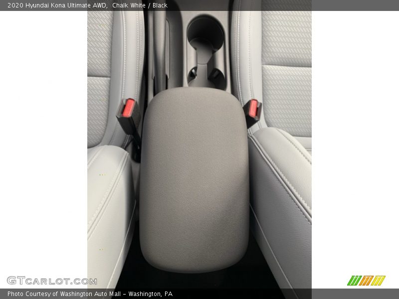 Chalk White / Black 2020 Hyundai Kona Ultimate AWD