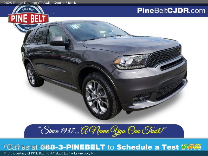 Granite / Black 2020 Dodge Durango GT AWD