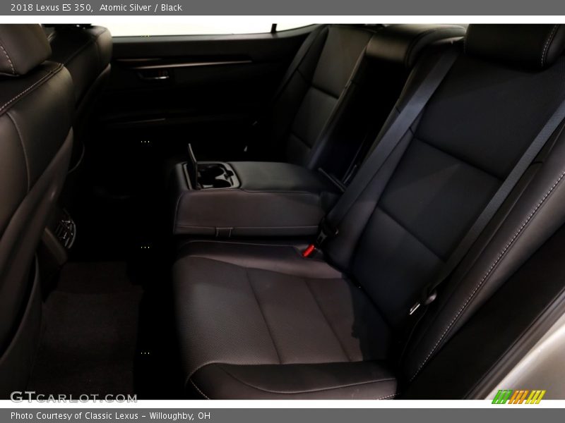 Atomic Silver / Black 2018 Lexus ES 350