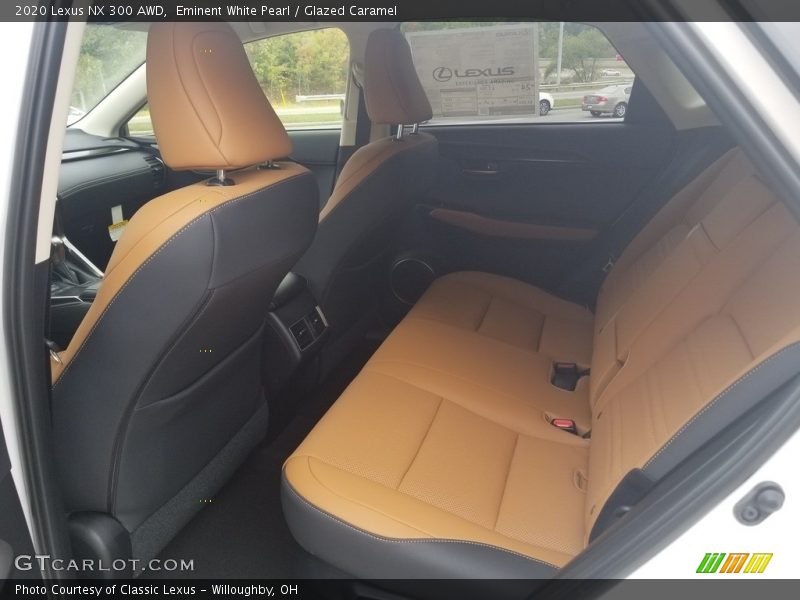 Eminent White Pearl / Glazed Caramel 2020 Lexus NX 300 AWD