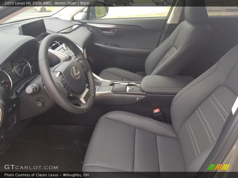 Atomic Silver / Black 2020 Lexus NX 300h AWD