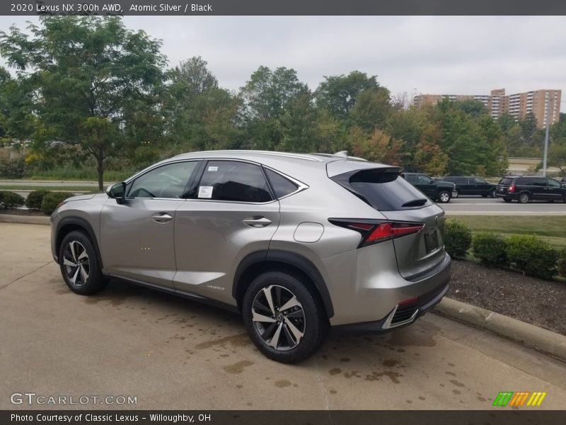 Atomic Silver / Black 2020 Lexus NX 300h AWD