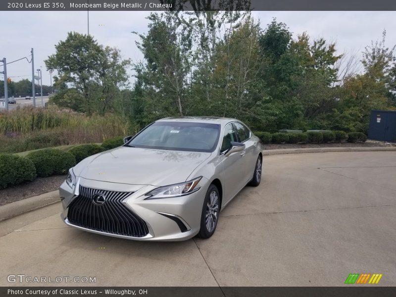 Moonbeam Beige Metallic / Chateau 2020 Lexus ES 350