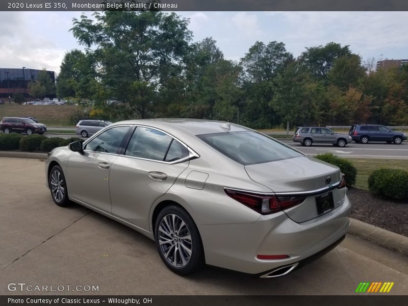 Moonbeam Beige Metallic / Chateau 2020 Lexus ES 350