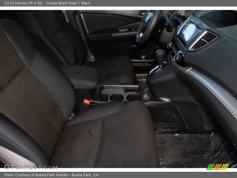 Crystal Black Pearl / Black 2016 Honda CR-V EX