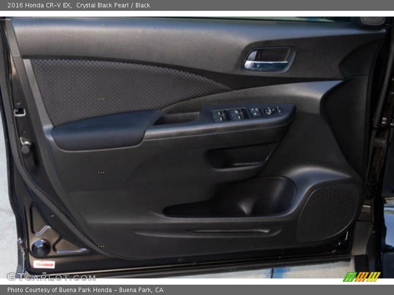 Crystal Black Pearl / Black 2016 Honda CR-V EX