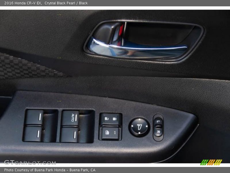 Crystal Black Pearl / Black 2016 Honda CR-V EX