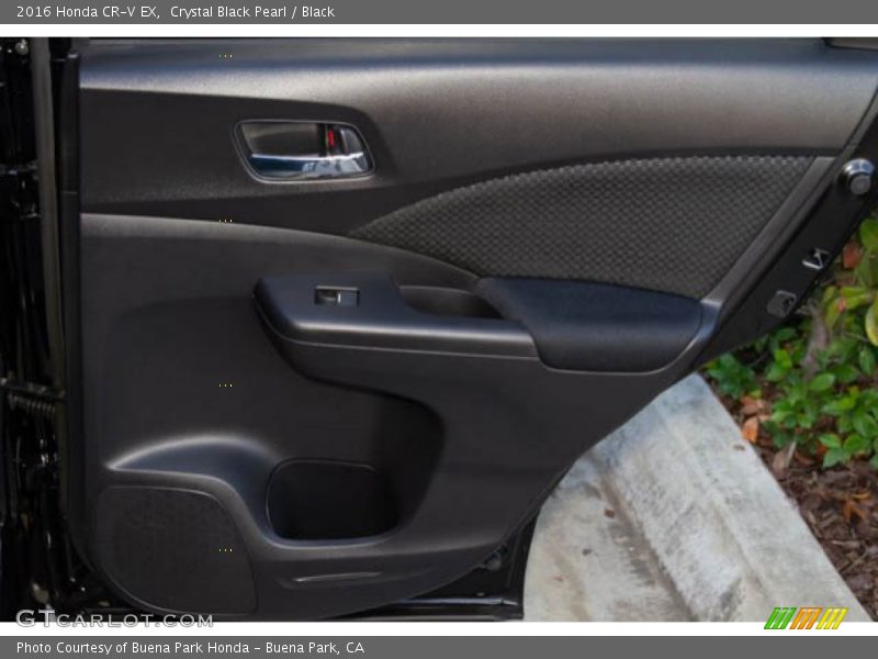 Crystal Black Pearl / Black 2016 Honda CR-V EX