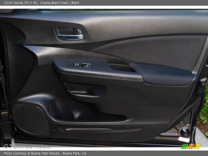 Crystal Black Pearl / Black 2016 Honda CR-V EX