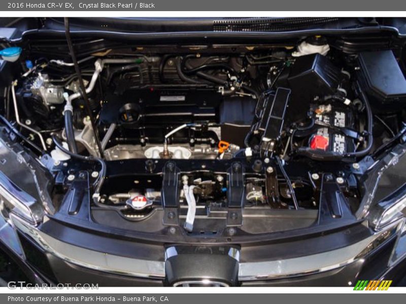 Crystal Black Pearl / Black 2016 Honda CR-V EX