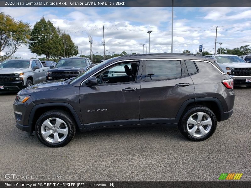 Granite Crystal Metallic / Black 2020 Jeep Compass Latitude 4x4