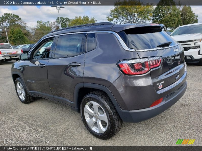 Granite Crystal Metallic / Black 2020 Jeep Compass Latitude 4x4