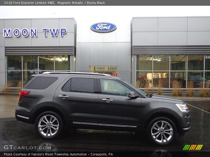 Magnetic Metallic / Ebony Black 2018 Ford Explorer Limited 4WD