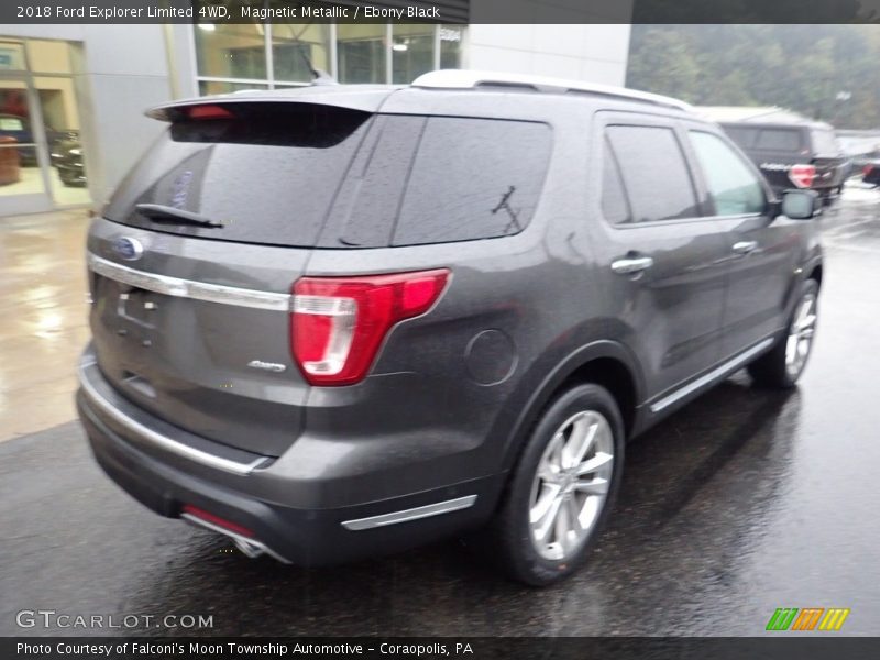 Magnetic Metallic / Ebony Black 2018 Ford Explorer Limited 4WD