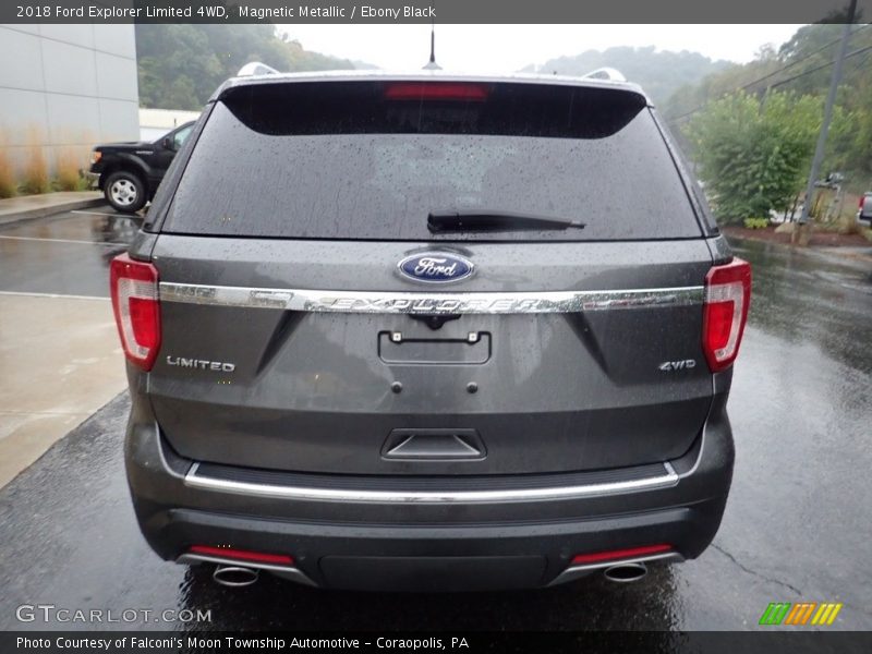 Magnetic Metallic / Ebony Black 2018 Ford Explorer Limited 4WD