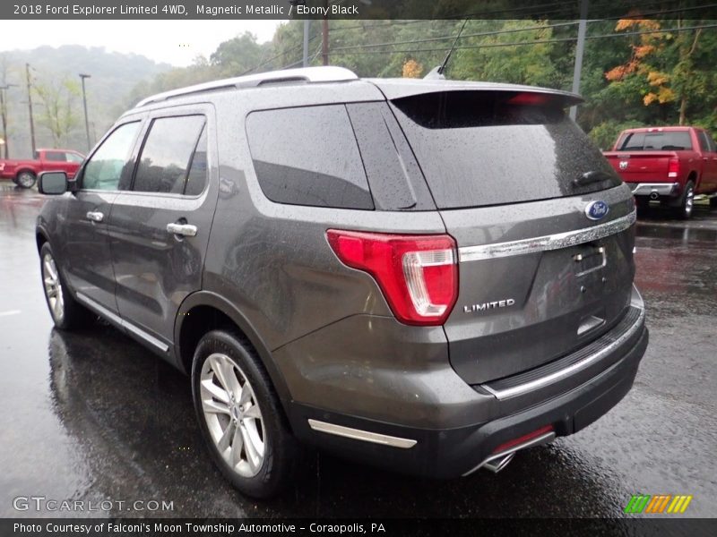Magnetic Metallic / Ebony Black 2018 Ford Explorer Limited 4WD