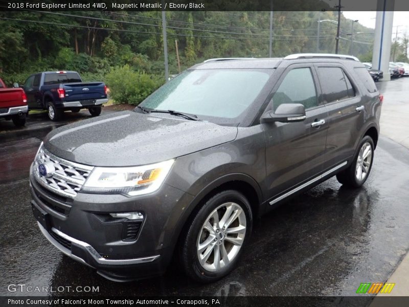 Magnetic Metallic / Ebony Black 2018 Ford Explorer Limited 4WD
