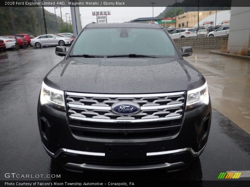 Magnetic Metallic / Ebony Black 2018 Ford Explorer Limited 4WD