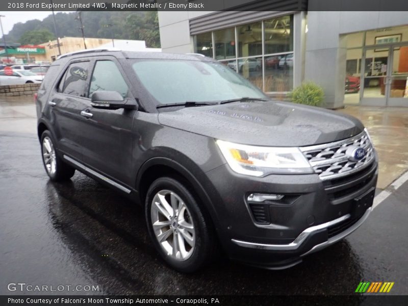 Magnetic Metallic / Ebony Black 2018 Ford Explorer Limited 4WD