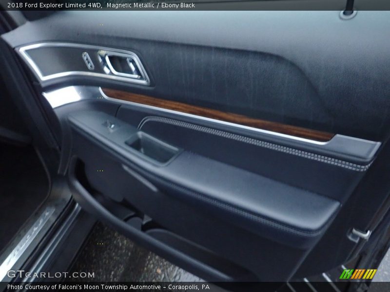 Magnetic Metallic / Ebony Black 2018 Ford Explorer Limited 4WD