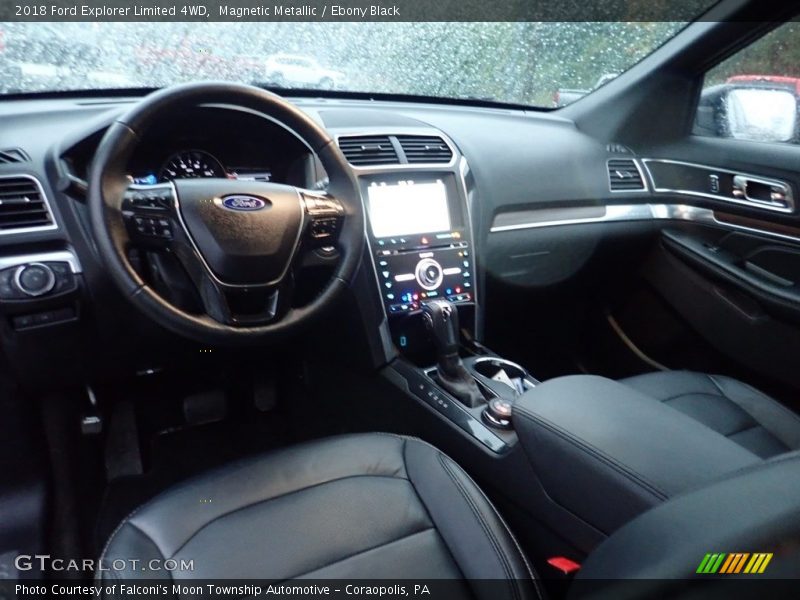 Magnetic Metallic / Ebony Black 2018 Ford Explorer Limited 4WD
